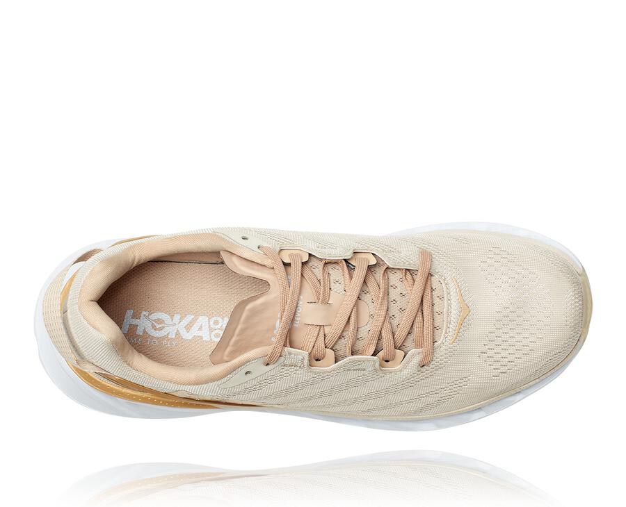 Running Shoes Mens - Hoka One One Elevon 2 - Beige - REWVPOX-21